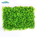 Artificial Green Plant And Flowers Wall For Decoration